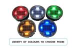 Road Cone Sign Solar LED Flashing Light Road Stud Cat Eye in Yellow