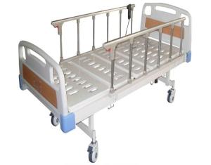 China Two Function Folded Hospital Physical Sick Rotating Nursing Beds Long Lifetime factory