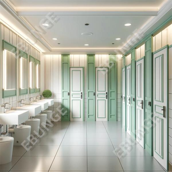 Water Resistance Toilet Partitions Hygienic and Comfortable Restroom Environment