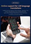 AI Intelligent Voice Real Time Z16 Translator Machine 139+ Multi Online