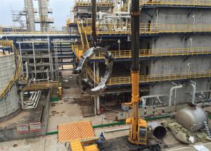 China Adjust Speed Pneumatic Pipe Cutter , Pipe Beveling Machine Compact Design factory