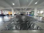 20x27ft PVC Tarpaulin Fabric Heavy Duty Vinyl Coated Fabric Flatbed Steel Lumber