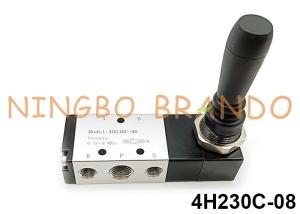 China 4H230C-08 Airtac Type Hand Lever Valve Manual Pneumatic Air Control 5/3 Way factory