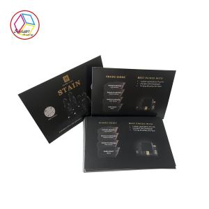 China Full Color Printing Rectangular Coated Paper Gift Cards Matte Varnishing factory