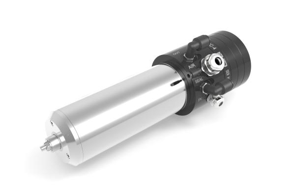 KL-60C-4 Optical Glass Grinding Cnc Router Spindle Ball Bearing Spindle 1.2kw -