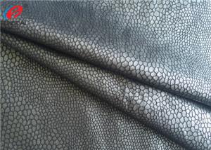 China Bronzing Micro Suede Polyester Knitted Fabric Sofa Fabric Upholstery Use factory