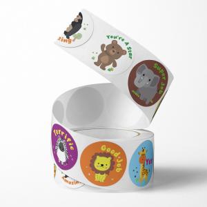 Customization Design Food Labeling Stickers with Self Adhesive