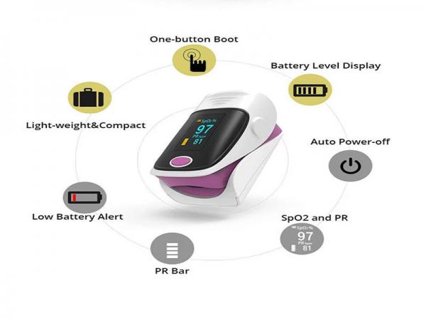 HbO Digital Display Blood Monitor OLED Mini Pulse Oximeter
