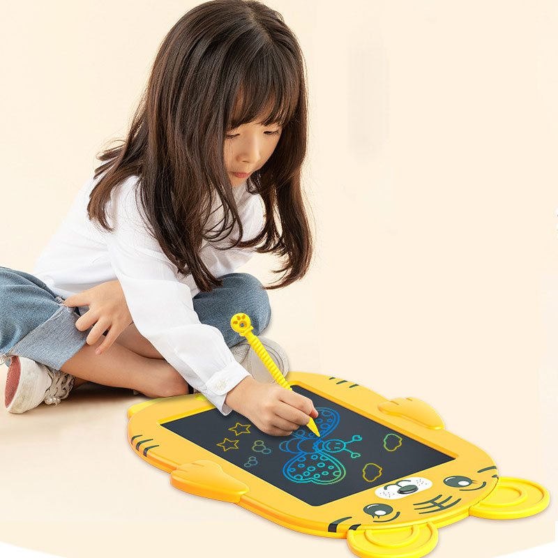 Kids Learning 8.5in LCD Writing Tablet Coloring Doodle Board Pad with Stylus Gift