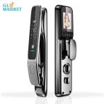 Aviation Aluminum Alloy Face Recognition Smart Door Lock Cloud Data Storage