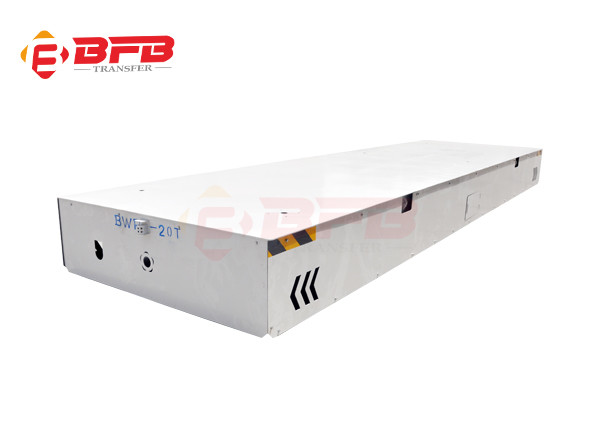 30T Steerable Heavy Duty Die Cart On Cement Floor