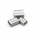 0.5mm-50mm Stainless Steel Wire Rope Accessories Aluminum Stainless Steel Swage