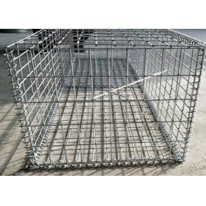 Galvanized Gabion Box 2x1x1m 380-550N/mm2 Tensile Strength