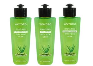 China Shower Gel Shampoo And Conditioner Hotel Disposable Toiletries Travel Packets factory