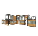 20ft/40ft Customized Color Combination Container Room for Sales Booth Coffee