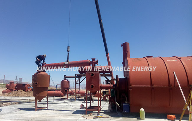 Automatic Diesel Fuel From Plastic Waste Plastic Recycling Plant Huayin