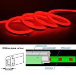 High Safety Red Jacket Flexible Led Neon Tube Light 30 Ft 12V Easy For