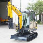 Miniature Earthmover 3000kg Green Machine Customized Mini Excavator 360 Rotate