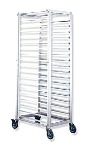 China Anodized 18 Shelves 603x471x1695mm Aluminium Trolly factory