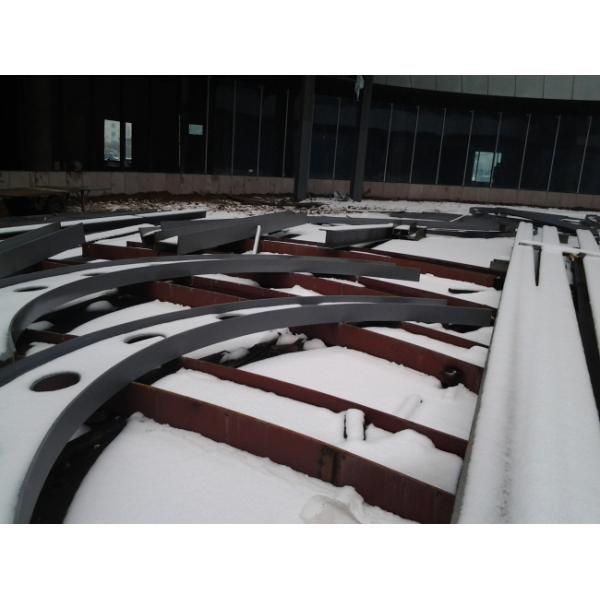 Lightweight Metal Framing , Glass Curtain Wall Steel Structure High Rise Building