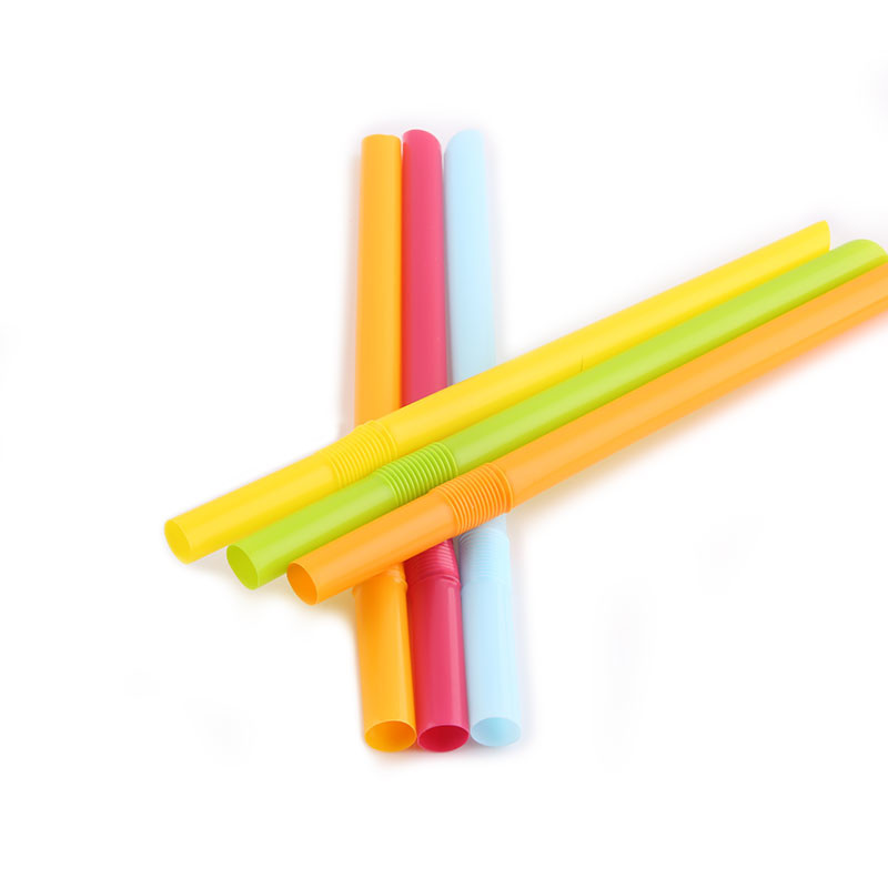 Biodegradable Disposable PLA Straw Plastic Drinking Straws For Hot Drinks