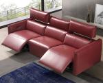 BN Space Capsule Italian Minimalist Leather Functional Sofa Combination Electric