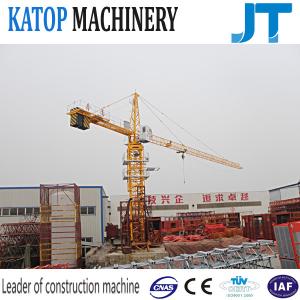 China Low price tower crane 5t load QTZ63-TC5010 tower crane for Vietnam factory
