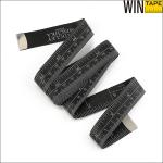 Black Tailor Clothing Tape Measure 60 Inch X 1.85cm Size For Bridal Dress