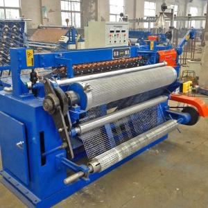 China 5ft Width Gearbox Wire Mesh Manufacturing Machine 120m Length factory