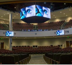 China Indoor fixed LED display screen for the shopping mall commercial indoor LED video wall factory