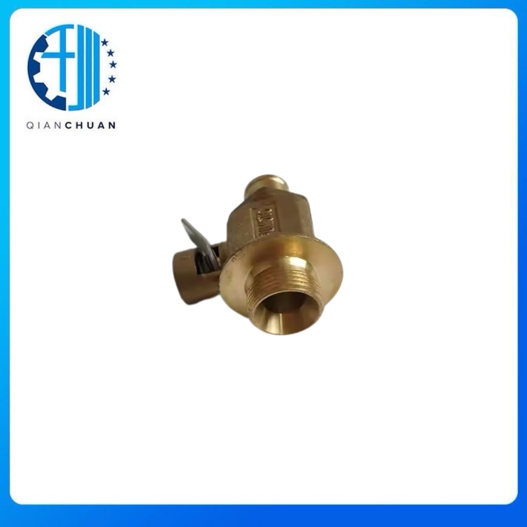 6738-21-5610 Oil Pan Drain Valve Plug For PC200-7 Excavator Engine Spare Parts