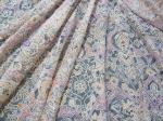 Colored Cotton Floral Polyester Lace Fabric Burnout Allover Lace for Lady