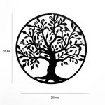 Wall Decor Tree Cutouts Rusty Metal Garden Ornaments Low Maintenance Custom