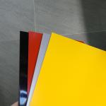 Gloss PE Aluminum Composite Panel 1220*2440*3mm For Interior Decoration