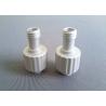 Buy cheap Silver Anodized CNC Machined Aluminum Parts Powder Coating Customized Color from wholesalers