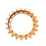 Yellow Casting Komatsu Track Drive Sprocket Excavator Drive Gear