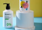 Oblique Shoulder Shape Plastic Shampoo Bottle Personal Care Container 300ml