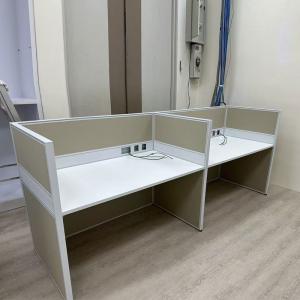 China 2 Person Office Partition Table Staff Cubicle Workstation Desk factory