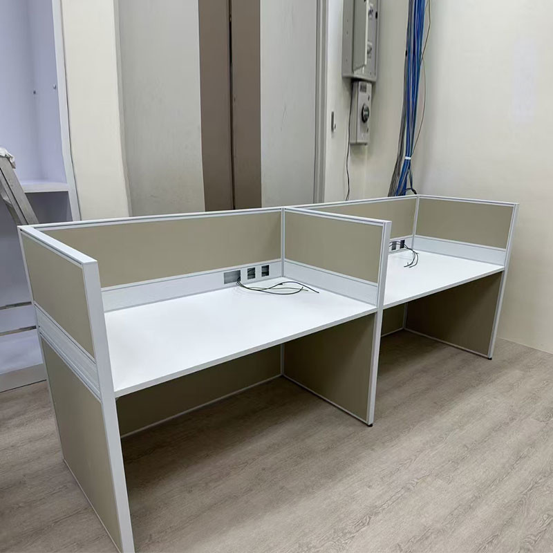 2 Person Office Partition Table Staff Cubicle Workstation Desk