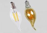 Electric Driven Filament LED Light Bulbs 220V Voltage Glass Material 2700K -