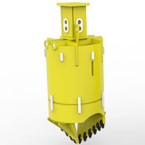 China Open Body Rock Drilling Bucket For Soil Layer Construction 500mm-2000mm factory