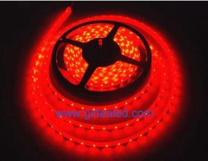 China 4.8W/m 3528 SMD led flexible strips high brightness, red, yellow, blue, green led strip li factory