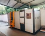 PLC Automatic Food Waste Recycling Machine 2000kg/Day Solar Powered Compost
