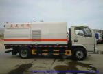 Truck Mounted Road Guardrail Sweeper For Road Fence Cleaning With Brushes 1000L