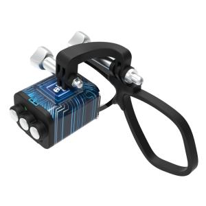 Smart scuba heads up display With Water Temperature Depth Direction Indicator