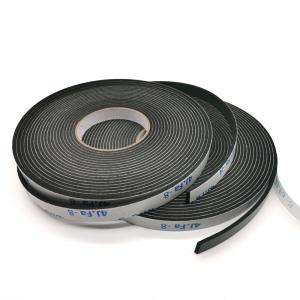 Environmentally Friendly Single Sided Black EVA Foam Tape For Sealing Doors And