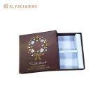 Gift Packing Industrial Custom Logo Design Hot Stamping Square Cosmetic Paper