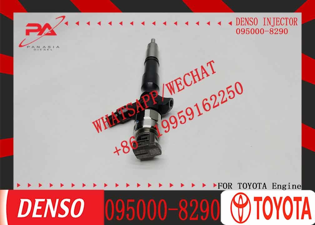 Common Rail system 1kd Fuel Injector 095000-8290 23670-0l050 OEM For KUN26 Hilux D4D fuel injector nozzle