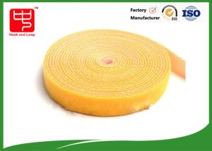 China Adjustable 25MM Double Sided Tape For Fabric Yellow Tape factory