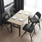 Outdoor Garden Wedding Party Banquet Events Stackable Pu Leather Metal Dining